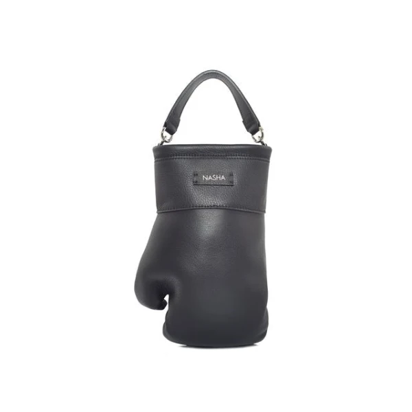 Nasha Mekraksavanich Boxer Heavy Weight | Black - Nasha Black - Architectural Luxury Bag at Coveti