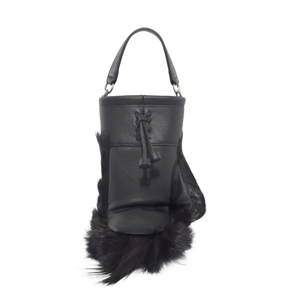 Nasha Mekraksavanich Boxer Heavy Weight | Black Night Punk - Nasha Multicolour - Architectural Luxury Bag at Coveti