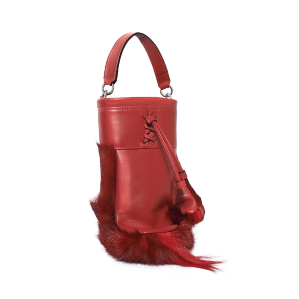 Nasha Mekraksavanich Boxer Heavy Weight | Bloody Punk - Nasha Red - Architectural Luxury Bag at Coveti