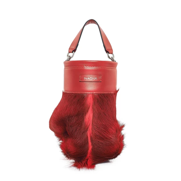 Nasha Mekraksavanich Boxer Heavy Weight | Bloody Punk - Nasha Red - Architectural Luxury Bag at Coveti