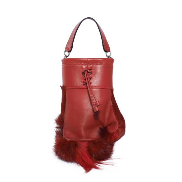Nasha Mekraksavanich Boxer Heavy Weight | Bloody Punk - Nasha Red - Architectural Luxury Bag at Coveti