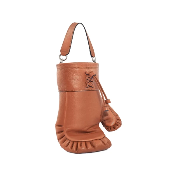 Nasha Mekraksavanich Boxer Heavy Weight | Chestnut - Nasha Brown - Architectural Luxury Bag at Coveti