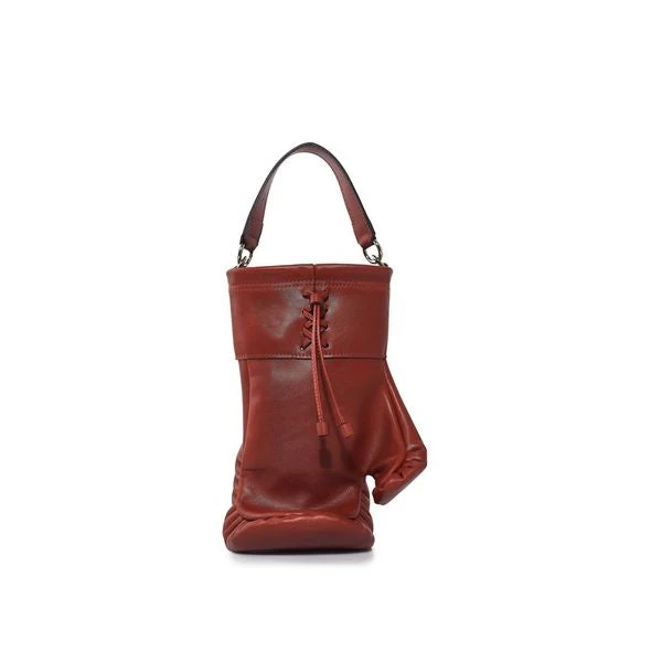 Nasha Mekraksavanich Boxer Heavy Weight | Crimson - Nasha Red - Architectural Luxury Bag at Coveti