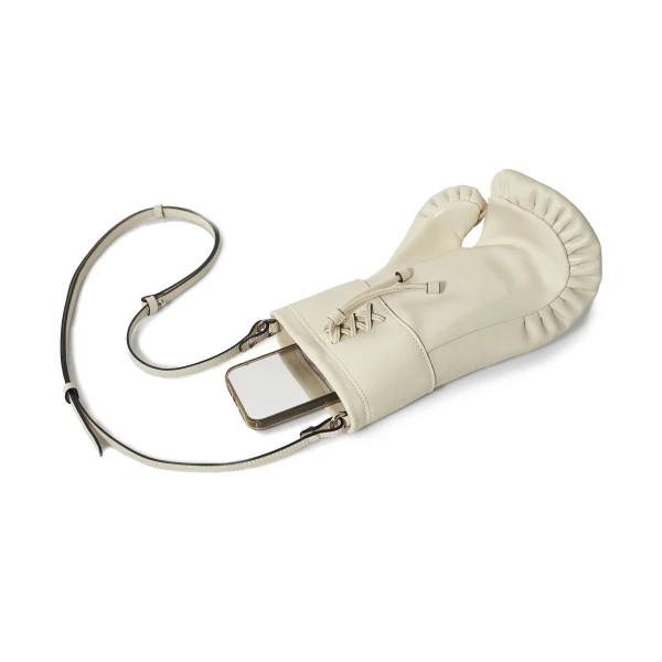 Nasha Mekraksavanich Boxer Heavy Weight | Ivory - Nasha Ivory - Architectural Luxury Bag at Coveti