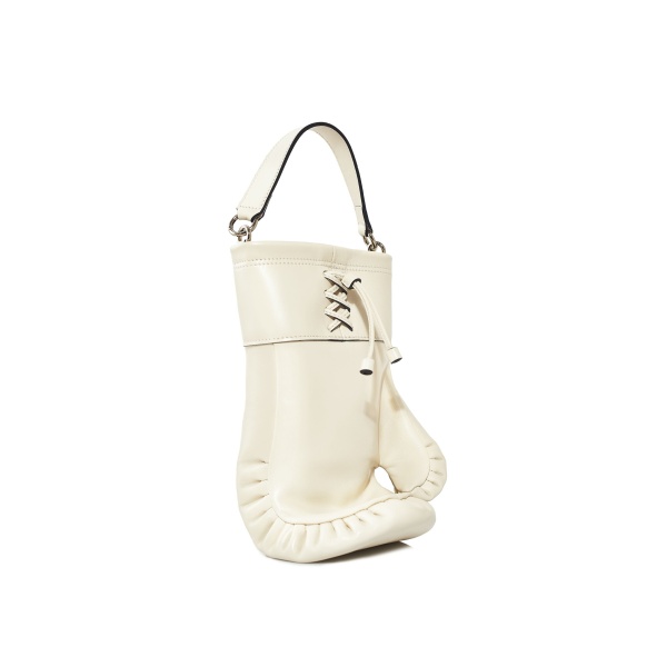 Nasha Mekraksavanich Boxer Heavy Weight | Ivory - Nasha Ivory - Architectural Luxury Bag at Coveti