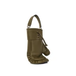 Nasha Mekraksavanich Boxer Heavy Weight | Olive - Nasha Green - Architectural Luxury Bag at Coveti