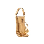 Nasha Mekraksavanich Boxer Heavy Weight | Shiny Gold - Nasha Gold - Architectural Luxury Bag at Coveti