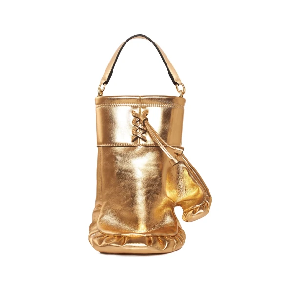Nasha Mekraksavanich Boxer Heavy Weight | Shiny Gold - Nasha Gold - Architectural Luxury Bag at Coveti