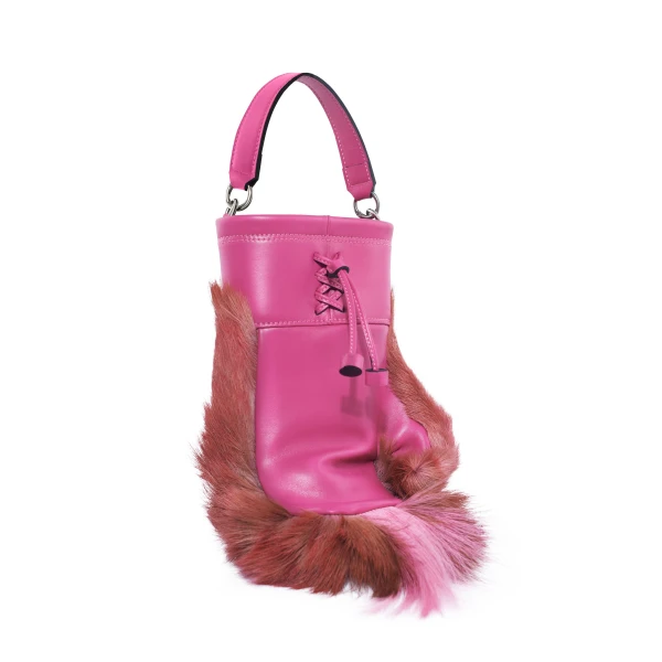 Nasha Mekraksavanich Boxer Heavy Weight | Shocking Punk - Nasha Pink - Architectural Luxury Bag at Coveti