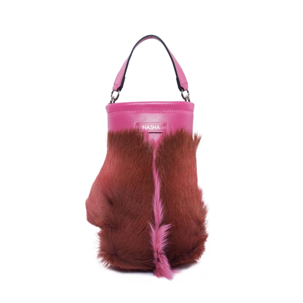 Nasha Mekraksavanich Boxer Heavy Weight | Shocking Punk - Nasha Pink - Architectural Luxury Bag at Coveti