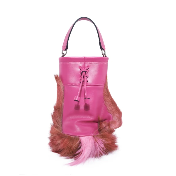 Nasha Mekraksavanich Boxer Heavy Weight | Shocking Punk - Nasha Pink - Architectural Luxury Bag at Coveti