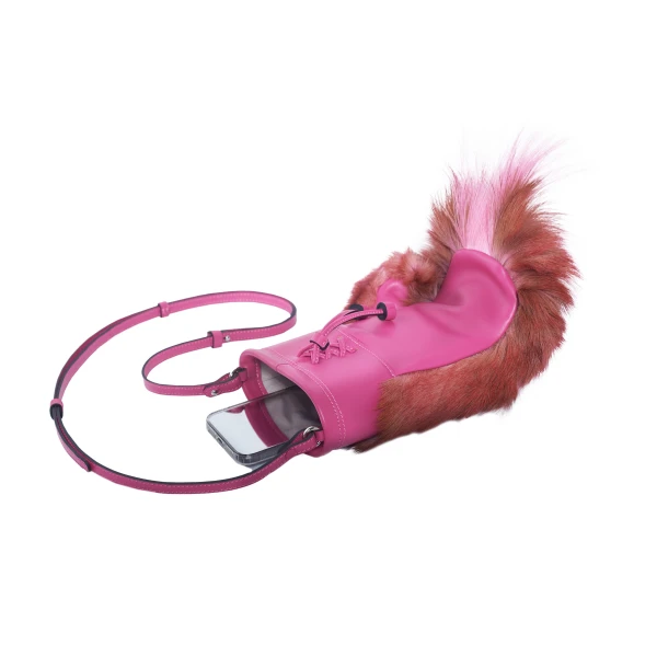 Nasha Mekraksavanich Boxer Heavy Weight | Shocking Punk - Nasha Pink - Architectural Luxury Bag at Coveti