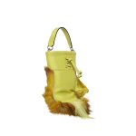 Nasha Mekraksavanich Boxer Heavy Weight | Smiley Punk - Nasha Yellow - Architectural Luxury Bag at Coveti
