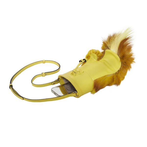 Nasha Mekraksavanich Boxer Heavy Weight | Smiley Punk - Nasha Yellow - Architectural Luxury Bag at Coveti