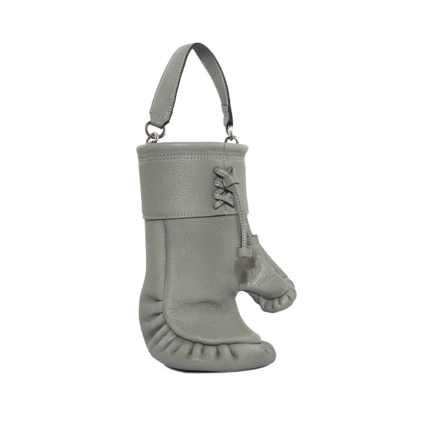 Nasha Mekraksavanich Boxer Heavy Weight | Smoke - Nasha Grey - Architectural Luxury Bag at Coveti