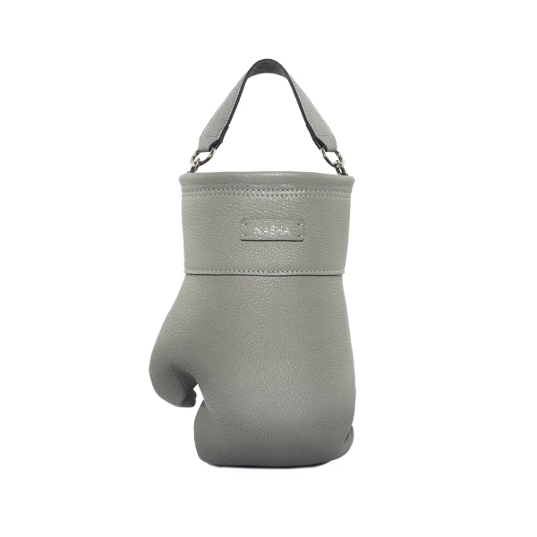 Nasha Mekraksavanich Boxer Heavy Weight | Smoke - Nasha Grey - Architectural Luxury Bag at Coveti