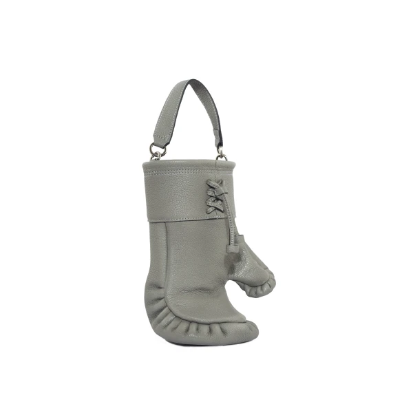 Nasha Mekraksavanich Boxer Heavy Weight | Smoke - Nasha Grey - Architectural Luxury Bag at Coveti