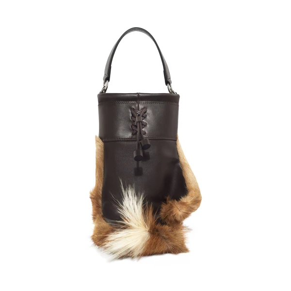 Nasha Mekraksavanich Boxer Heavy Weight | Woody Punk - Nasha Brown - Architectural Luxury Bag at Coveti