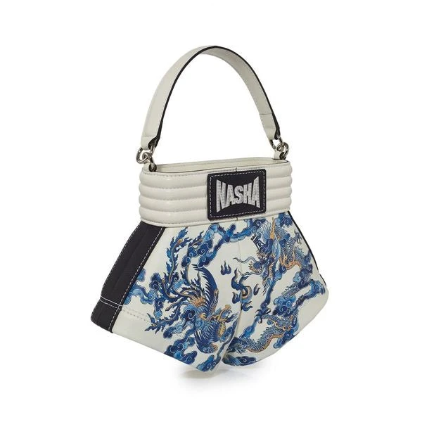 Nasha Mekraksavanich Boxer Shorts L Paint | China Blue - Nasha Multicolour - Architectural Luxury Bag at Coveti