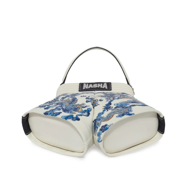 Nasha Mekraksavanich Boxer Shorts L Paint | China Blue - Nasha Multicolour - Architectural Luxury Bag at Coveti