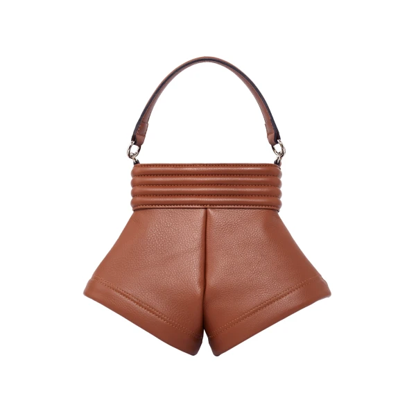Nasha Mekraksavanich Boxer Shorts L | Tanned - Nasha Brown - Architectural Luxury Bag at Coveti
