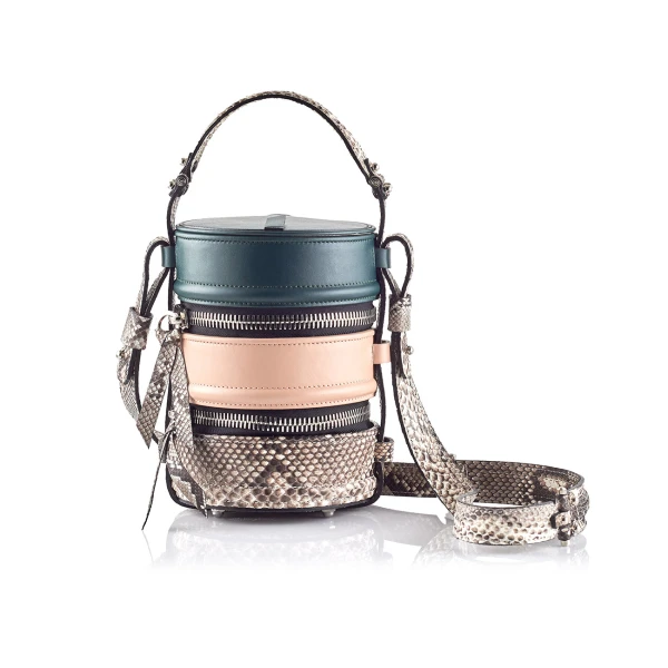Nasha Mekraksavanich Pinto Original | Cactus - Nasha Multicolour - Architectural Luxury Bag at Coveti