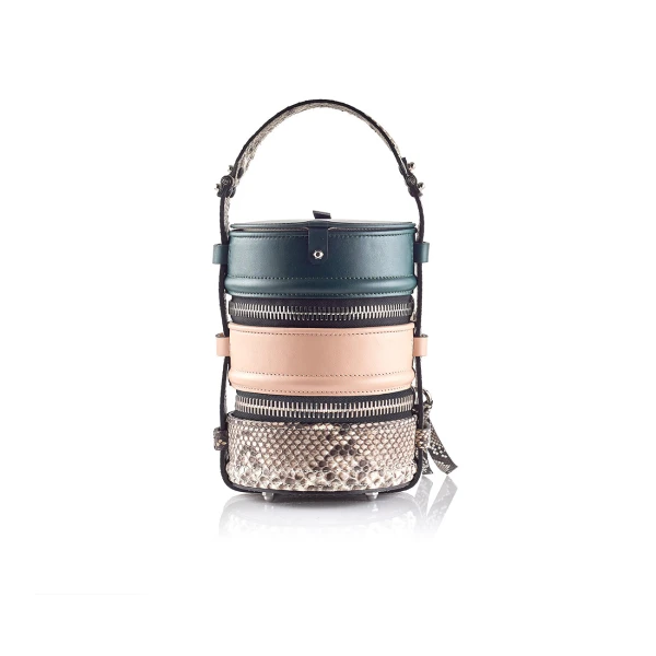 Nasha Mekraksavanich Pinto Original | Cactus - Nasha Multicolour - Architectural Luxury Bag at Coveti
