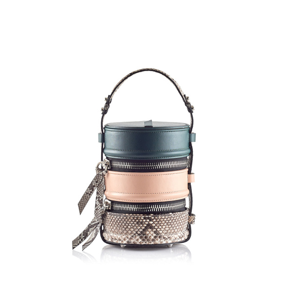 Nasha Mekraksavanich Pinto Original | Cactus - Nasha Multicolour - Architectural Luxury Bag at Coveti