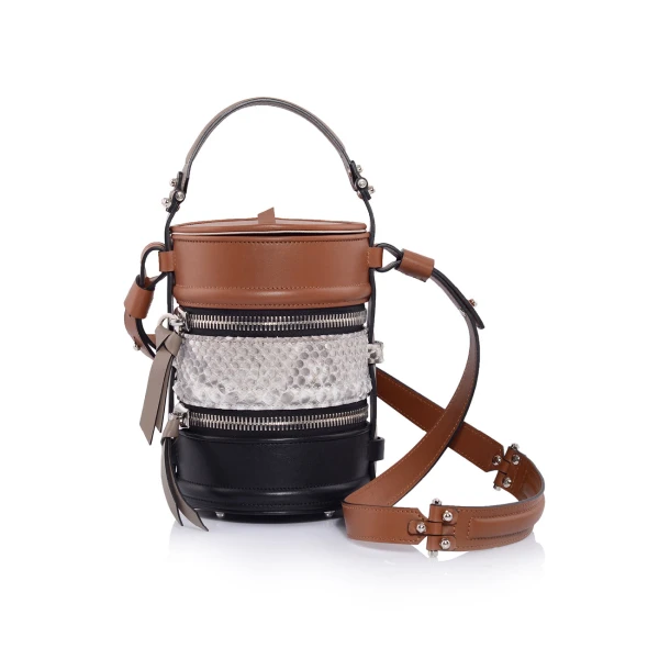 Nasha Mekraksavanich Pinto Original | Steak - Nasha Multicolour - Architectural Luxury Bag at Coveti