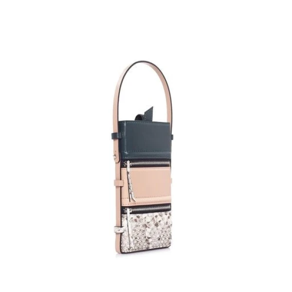 Nasha Mekraksavanich Pinto Phone | Cactus - Nasha Multicolour - Architectural Luxury Bag at Coveti