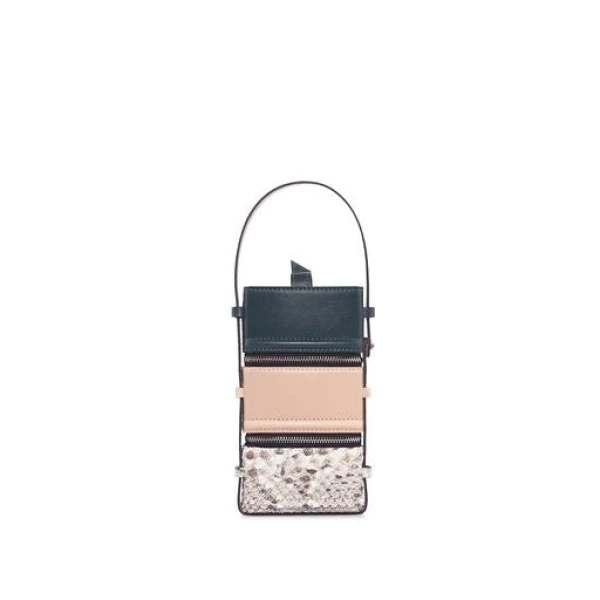 Nasha Mekraksavanich Pinto Phone | Cactus - Nasha Multicolour - Architectural Luxury Bag at Coveti