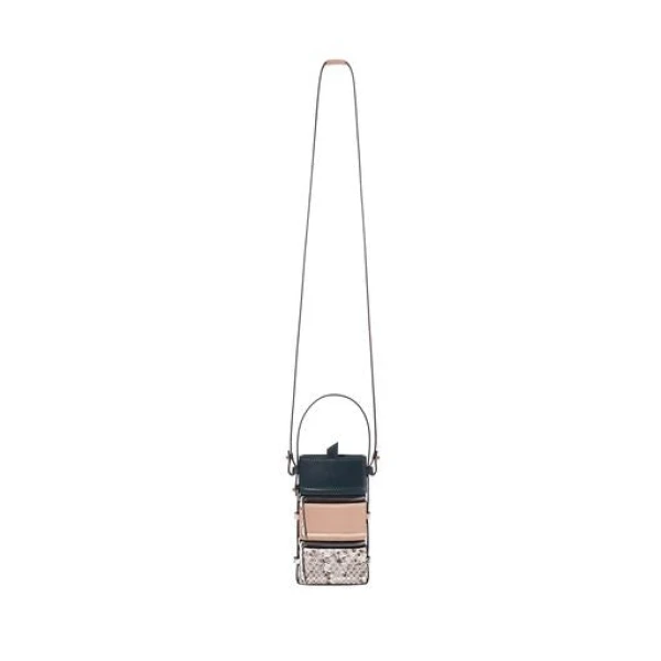 Nasha Mekraksavanich Pinto Phone | Cactus - Nasha Multicolour - Architectural Luxury Bag at Coveti