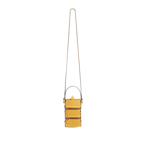 Nasha Mekraksavanich Pinto Phone Chain | Sunrise - Nasha Yellow - Architectural Luxury Bag at Coveti