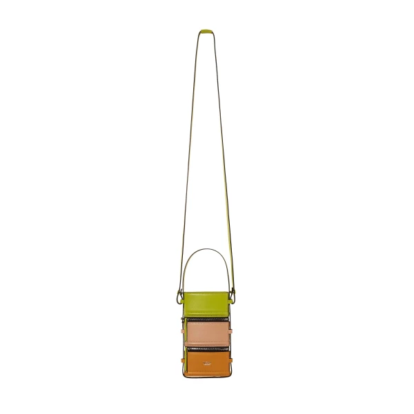 Nasha Mekraksavanich Pinto Phone | Icq - Nasha Multicolour - Architectural Luxury Bag at Coveti