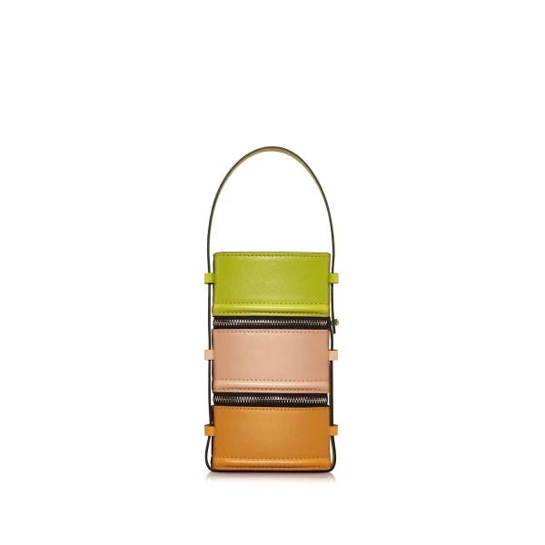 Nasha Mekraksavanich Pinto Phone | Icq - Nasha Multicolour - Architectural Luxury Bag at Coveti