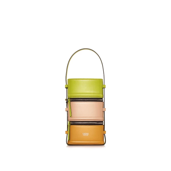 Nasha Mekraksavanich Pinto Phone | Icq - Nasha Multicolour - Architectural Luxury Bag at Coveti