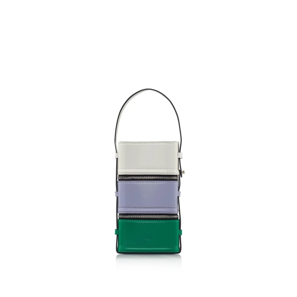 Nasha Mekraksavanich Pinto Phone | Pearl - Nasha Multicolour - Architectural Luxury Bag at Coveti