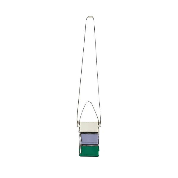 Nasha Mekraksavanich Pinto Phone | Pearl - Nasha Multicolour - Architectural Luxury Bag at Coveti