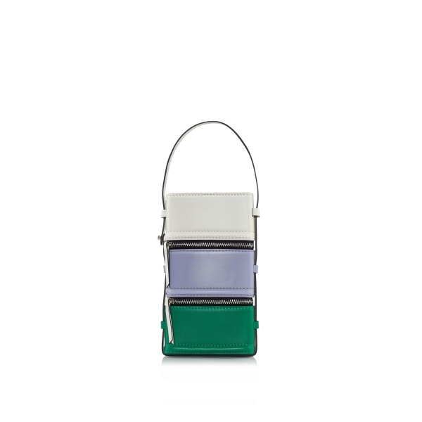 Nasha Mekraksavanich Pinto Phone | Pearl - Nasha Multicolour - Architectural Luxury Bag at Coveti