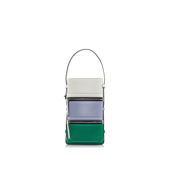 Nasha Mekraksavanich Pinto Phone | Pearl - Nasha Multicolour - Architectural Luxury Bag at Coveti