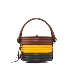 Nasha Mekraksavanich Pinto Play Roll |Jungle - Nasha Multicolour - Architectural Luxury Bag at Coveti