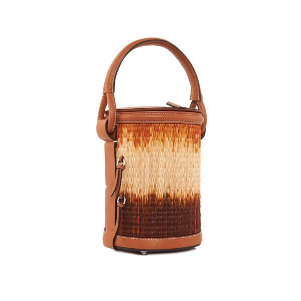 Nasha Mekraksavanich Pinto | Tanned Reed - Nasha Beige - Architectural Luxury Bag at Coveti