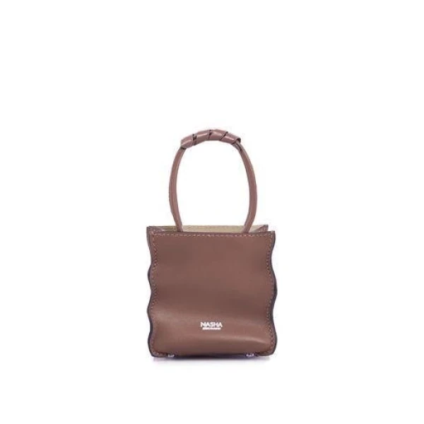 Nasha Mekraksavanich Skin 9 | Acorn - Nasha Brown - Architectural Luxury Bag at Coveti