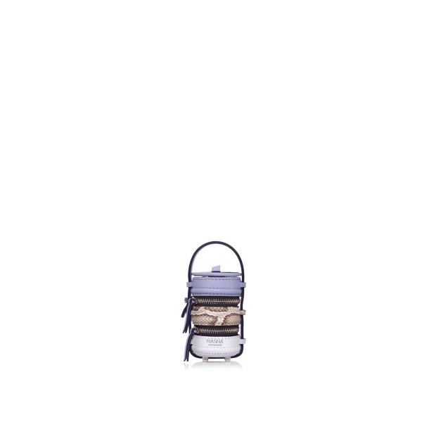 Nasha Mekraksavanich Tiny Pinto | Cloud - Nasha Multicolour - Architectural Luxury Bag at Coveti