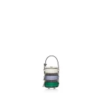 Nasha Mekraksavanich Tiny Pinto | Pearl - Nasha Multicolour - Architectural Luxury Bag at Coveti