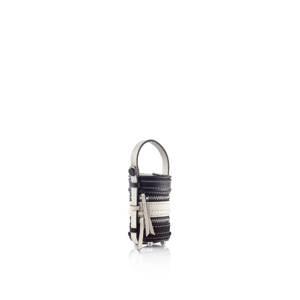 Nasha Mekraksavanich Tiny Pinto | Squid Ink - Nasha Black - Architectural Luxury Bag at Coveti