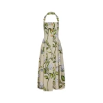 Oscar de la Renta Porcelain Flower Cotton Poplin Halter Dress - Dresses - American Luxury Evening Wear at Coveti