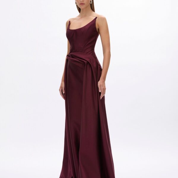 Rachel Gilbert Adeline Gown - Rachel Gilbert Red - Australian Luxury Evening Wear at Coveti