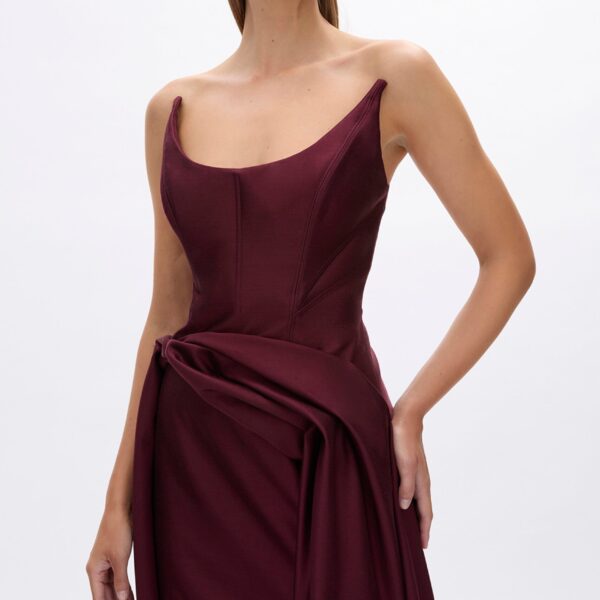 Rachel Gilbert Adeline Gown - Rachel Gilbert Red - Australian Luxury Evening Wear at Coveti