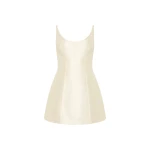 Rachel Gilbert Adeline Mini Dress - Rachel Gilbert Ivory - Australian Luxury Evening Wear at Coveti